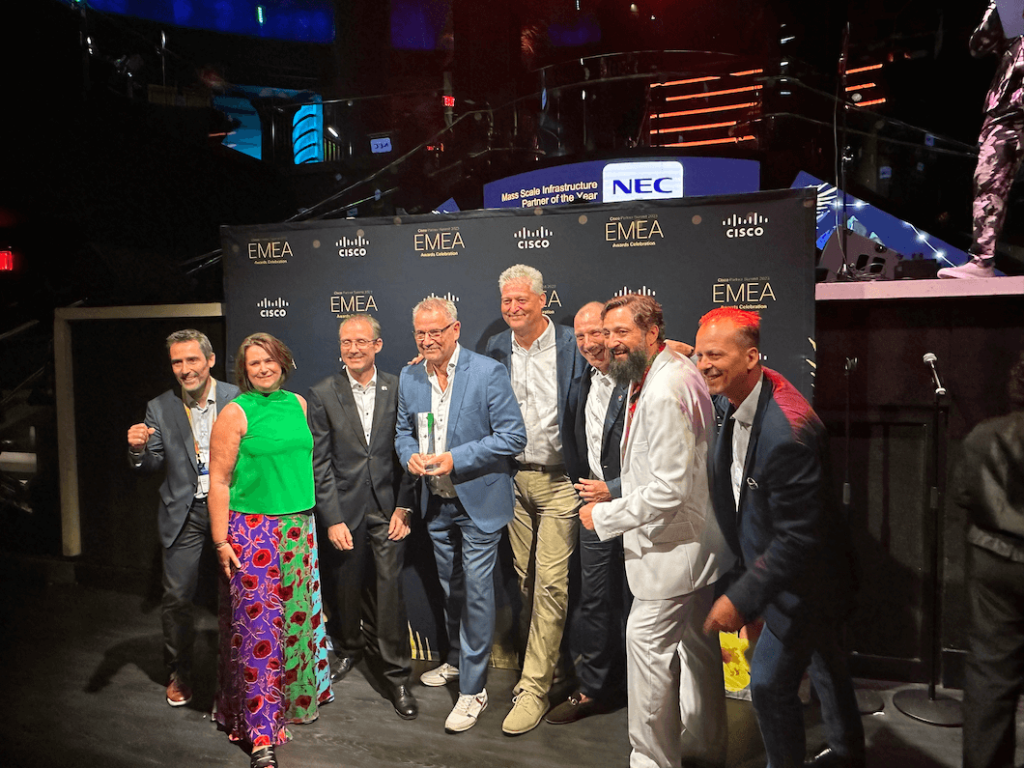 Wingmen hyldes som EMEA Software Partner of the Year 2023