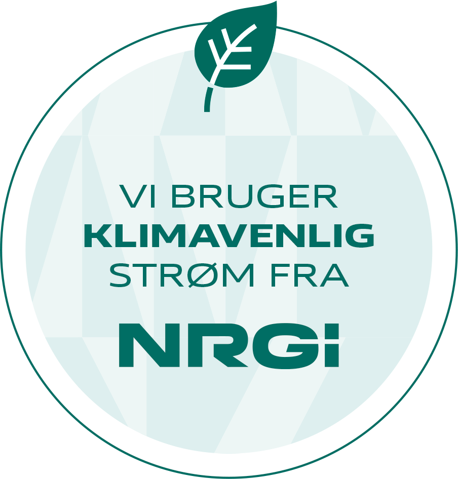 NRGI vi bruger klimavenlig strøm certificering