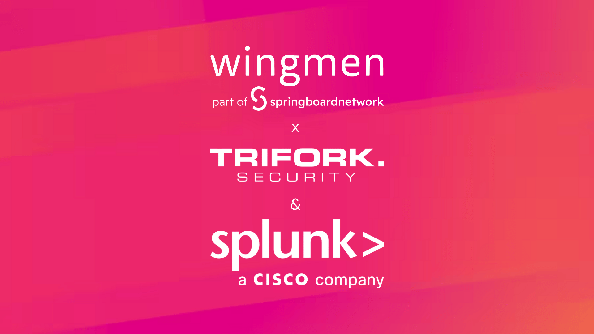 Wingmen, Trifork Security og Splunk seminar