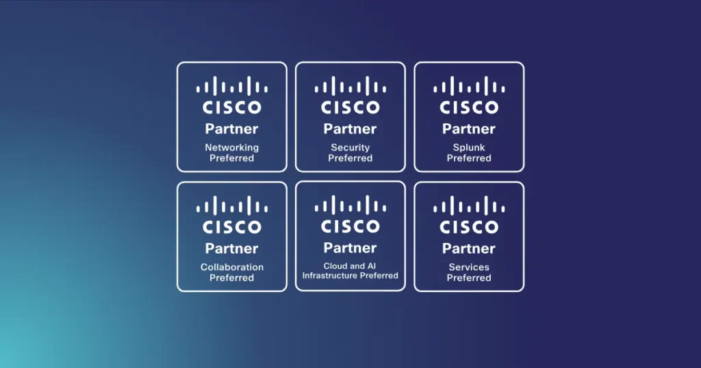 Danmarks eneste Cisco Preferred Partner på hele porteføljen